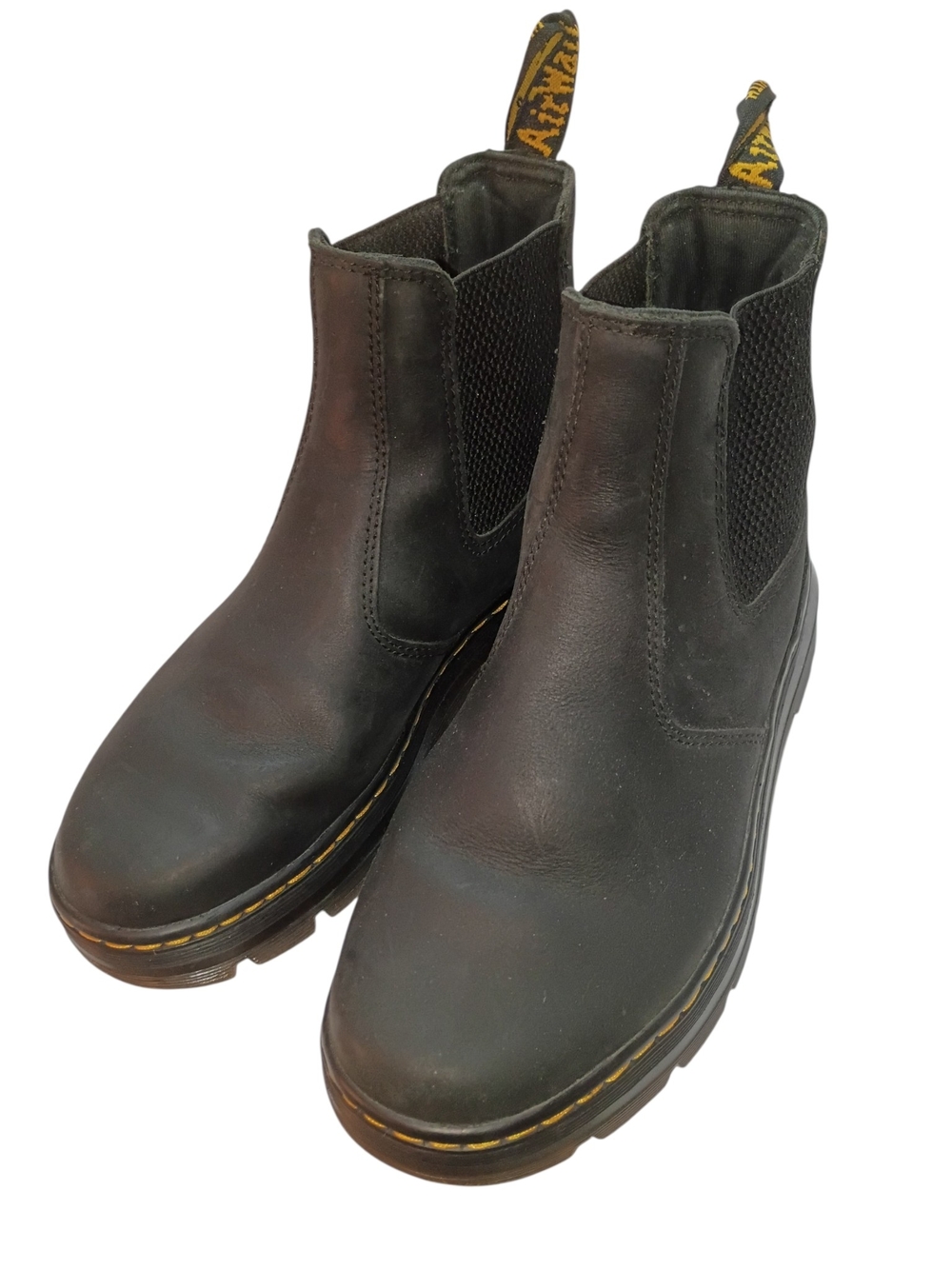 Dr. Martens Embury Leather Chelsea Boots Women's Sz 6 Men's Sz 5 Black Air Wair